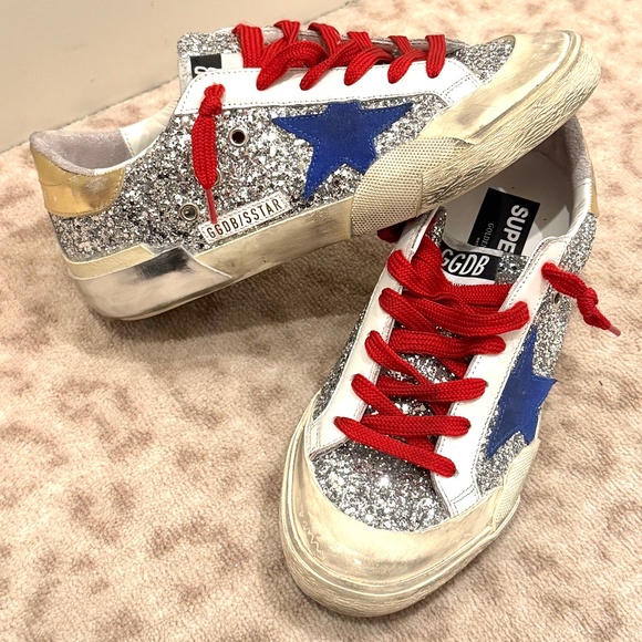 Red, White & Blue Golden Goose! - Picture 1 of 5